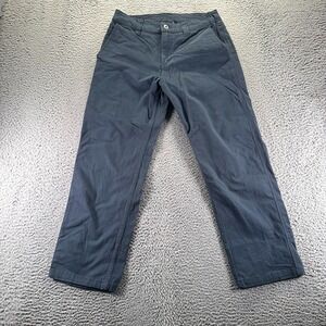 Colorado Pant Men 30x28 Blue Cotton Khakis Straight Workwear Utility Stretch